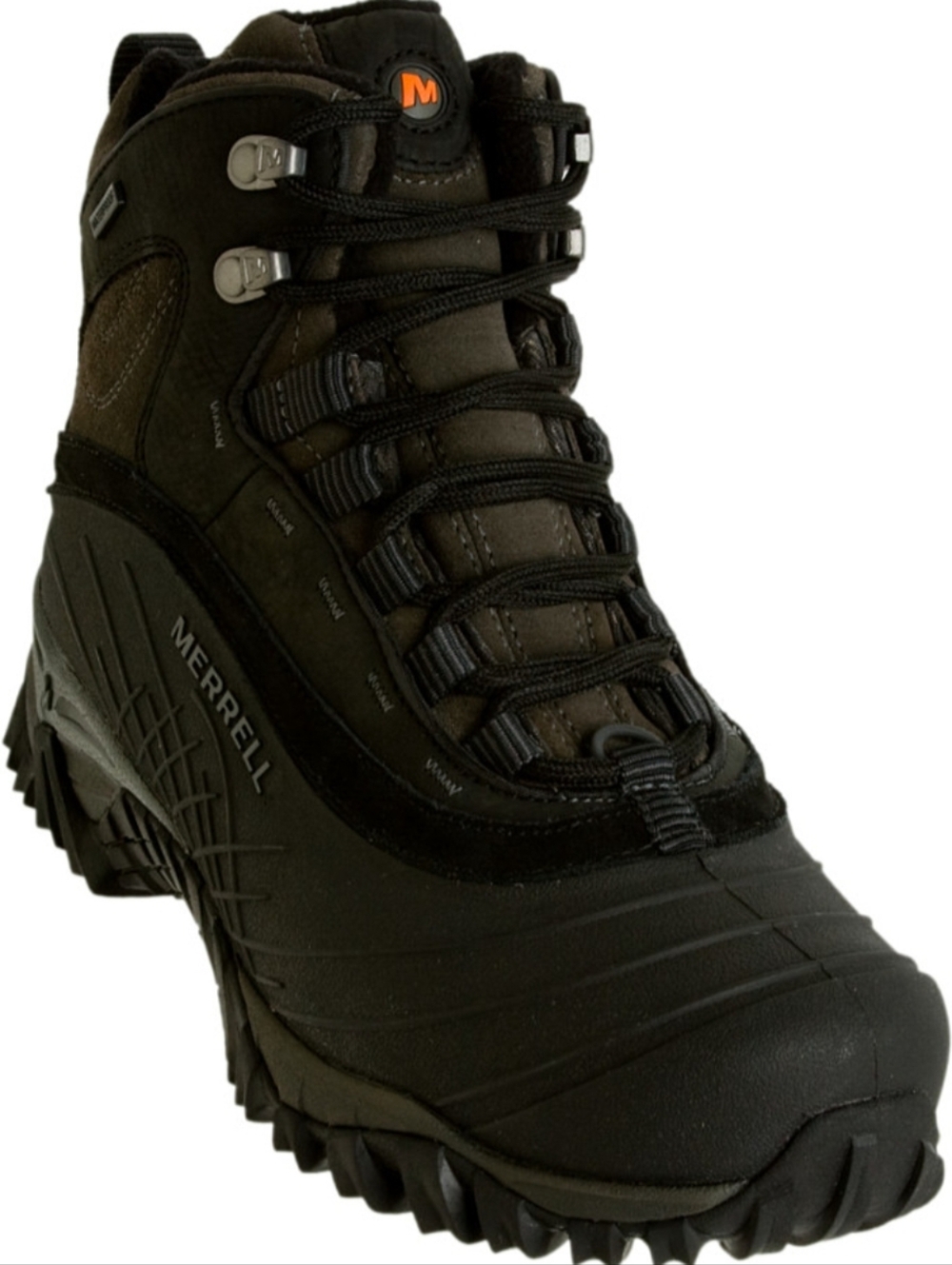 Merrell Isotherm 8 Waterproof Insulated Boots Vibram Size 12 Black Hiking